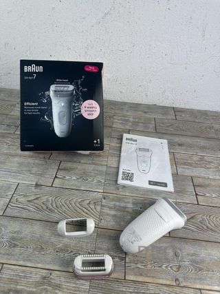 Depiladora eléctrica Braun