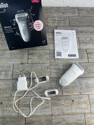 Depiladora eléctrica Braun