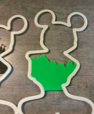 Lámpara Mickey Mouse Disney Castillo