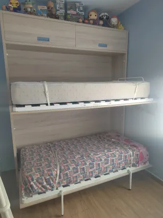 Cama abatible infantil