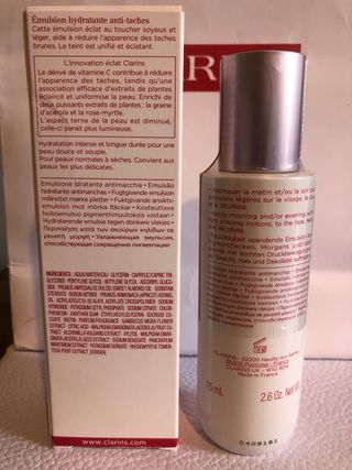 Clarins Bright Plus Emulsão Hidratante Anti-Mancha