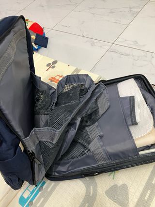 Mochila Bebe con Cuna Plegable