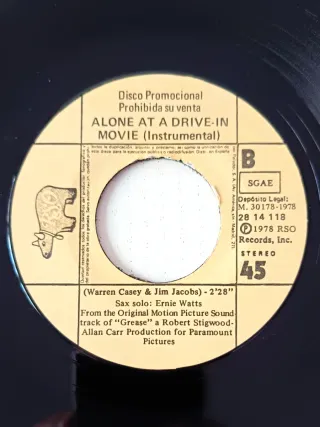 GREASE Single PEPSI Promo 1978