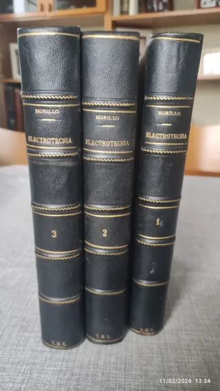 Electrotecnia.Obra completa José Morillo y Farfán.