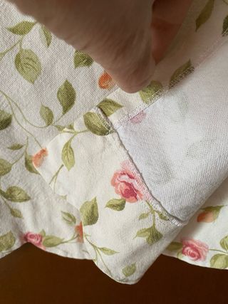 Set 2 Tende Floreali Artigianali