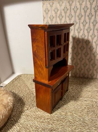 Credenza rustica per casa delle bambole