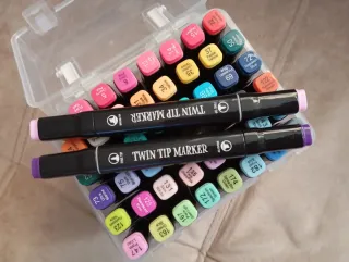 Set 48 rotuladores Twin Tip doble punta