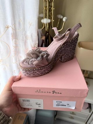 Sandalias Alma en Pena Rosa Talla 39