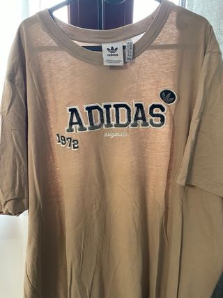Conjunto Adidas Verano Hombre Beige