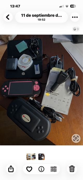 Consola PSP Sony Rosa