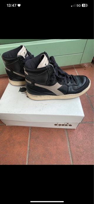 Scarpe Diadora Basket Beige/Nero