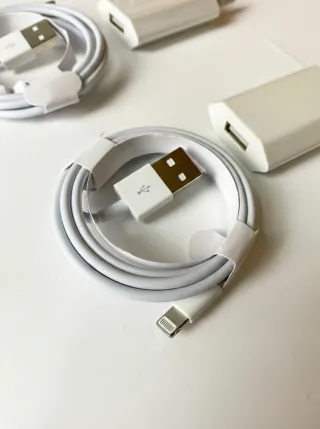 Pack 3 Cargadores iPhone USB a Lightning