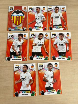 Lote Cromos Adrenalyn XL Valencia CF 25/26