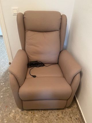 Sillón Power Lift Eléctrico Beige