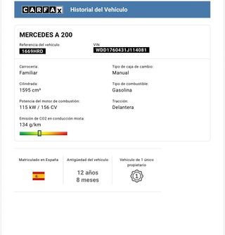 Mercedes Clase A A 180 Avantgarde