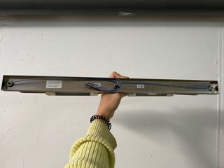 Aplique baño - Cristal y Aluminio