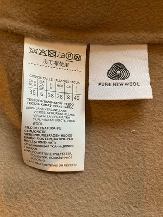 Max Mara Cappotto cammello 100% lana