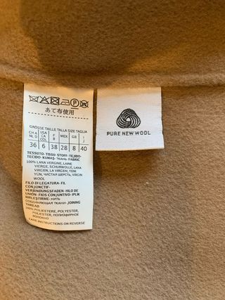 Max Mara Cappotto cammello 100% lana