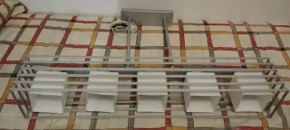 Lámpara  techo 5 luces LED