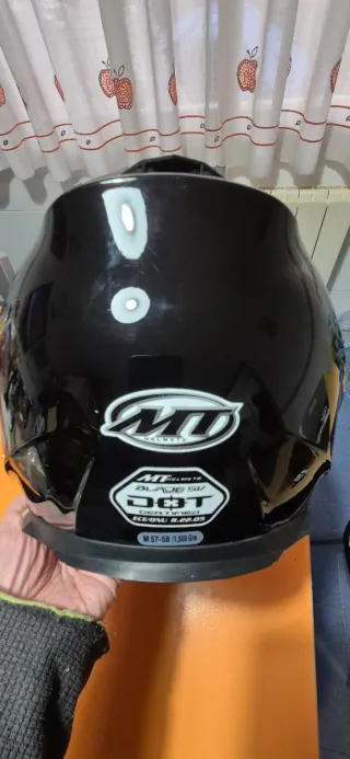 Casco Moto MT Talla M Nuevo