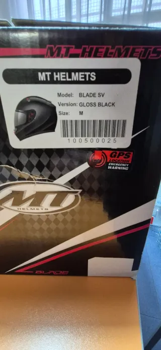 Casco Moto MT Talla M Nuevo