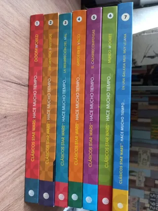 Serie completa comics "Clásicos Star Wars" Vol.1-7