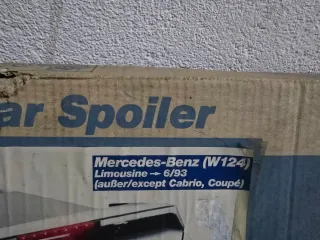 Spoiler Trasero Hella Mercedes-Benz W124