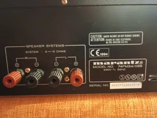 Amplificador Marantz PM-34 Negro