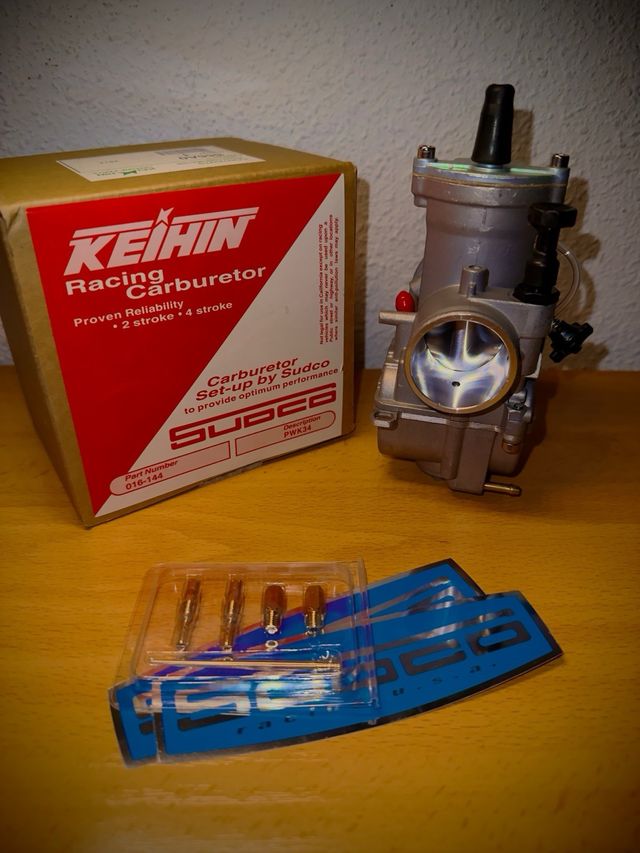Carburador Keihin PWK34 Powerjet Am6 derbi