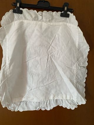 Cuscino con angelo vintage ricamato a mano