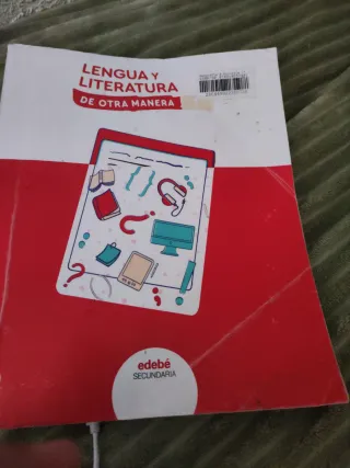 Un libro de lengua de 1 de la eso