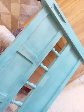 Cabecero Shabby Chic Turquesa