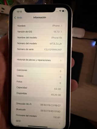 iPhone XR Blanco 64GB