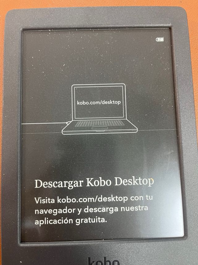 Lector de libros Kobo negro 8GB#233233