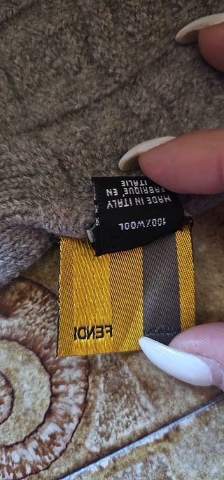 Set Fendi originale beige