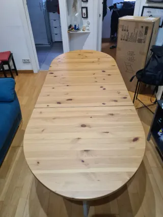 Mesa Abatible de Pino