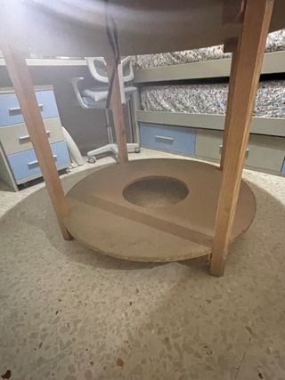 Mesa camilla redonda 100 cm