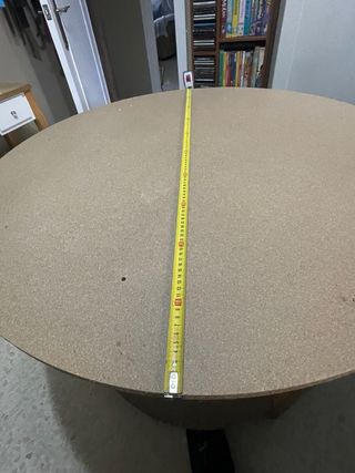 Mesa camilla redonda 100 cm