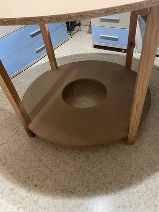 Mesa camilla redonda 100 cm