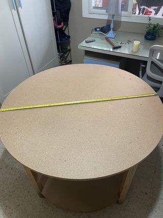 Mesa camilla redonda 100 cm