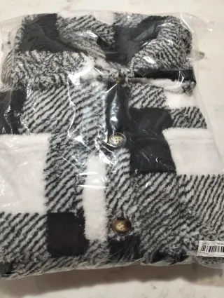 Cardigan donna bianco e nero