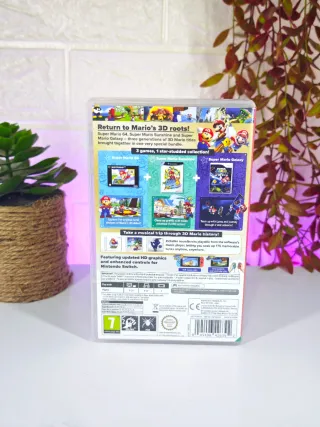 Juego Super Mario 3D All Star y Mario+ Rabbids