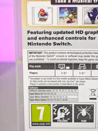 Juego Super Mario 3D All Star y Mario+ Rabbids