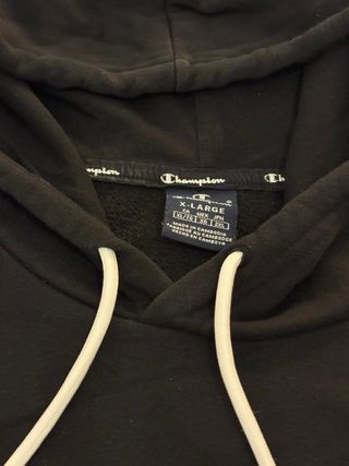 Sudadera Champion Negra