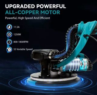 Lijadora de pared y techo 1250W LED