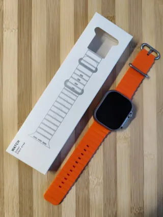 Cinturino Ocean Silicone per Apple Watch Ultra 3-2