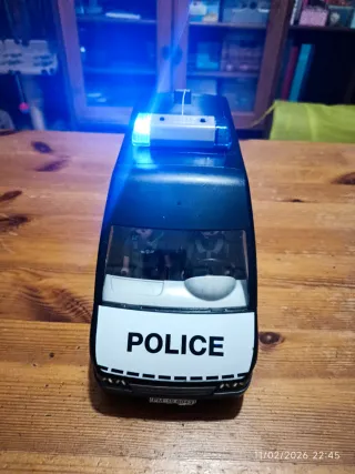 Playmobil furgoneta de Policía con Figuras y Perro