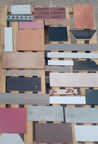 Lote Azulejos Cerámicos Variados baratos