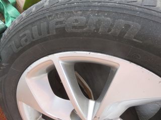 Llanta Alu + neumatico nieve 205-60-16