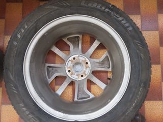 Llanta Alu + neumatico nieve 205-60-16